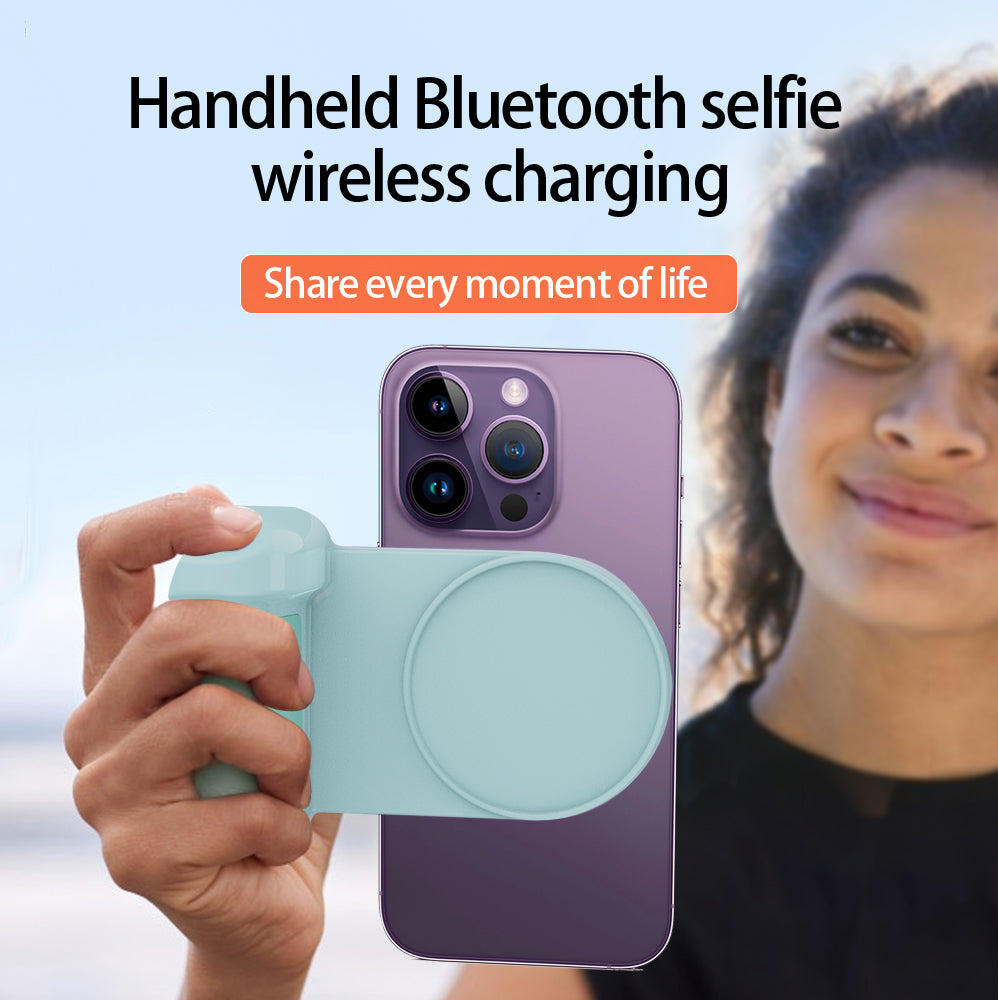 Snap Magnetic Power Bank with Bluetooth Camera Shutter - MagSafe Compatible, 5000 mAh