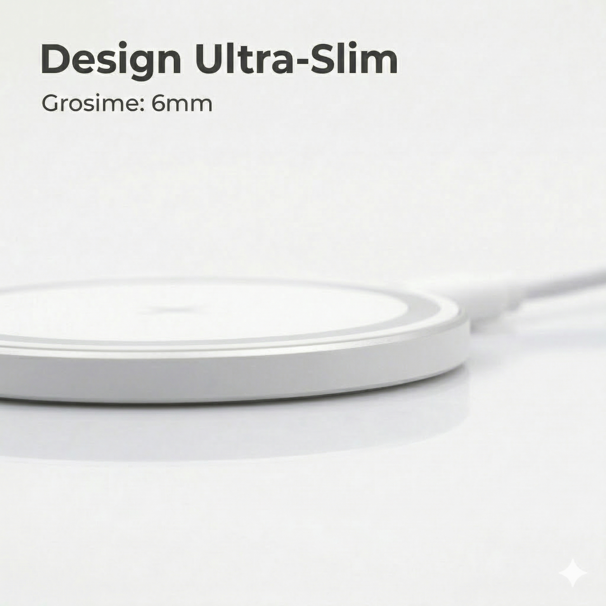 Air M1 Magnetic Wireless Charger – 15W, Hybrid USB-C & A
