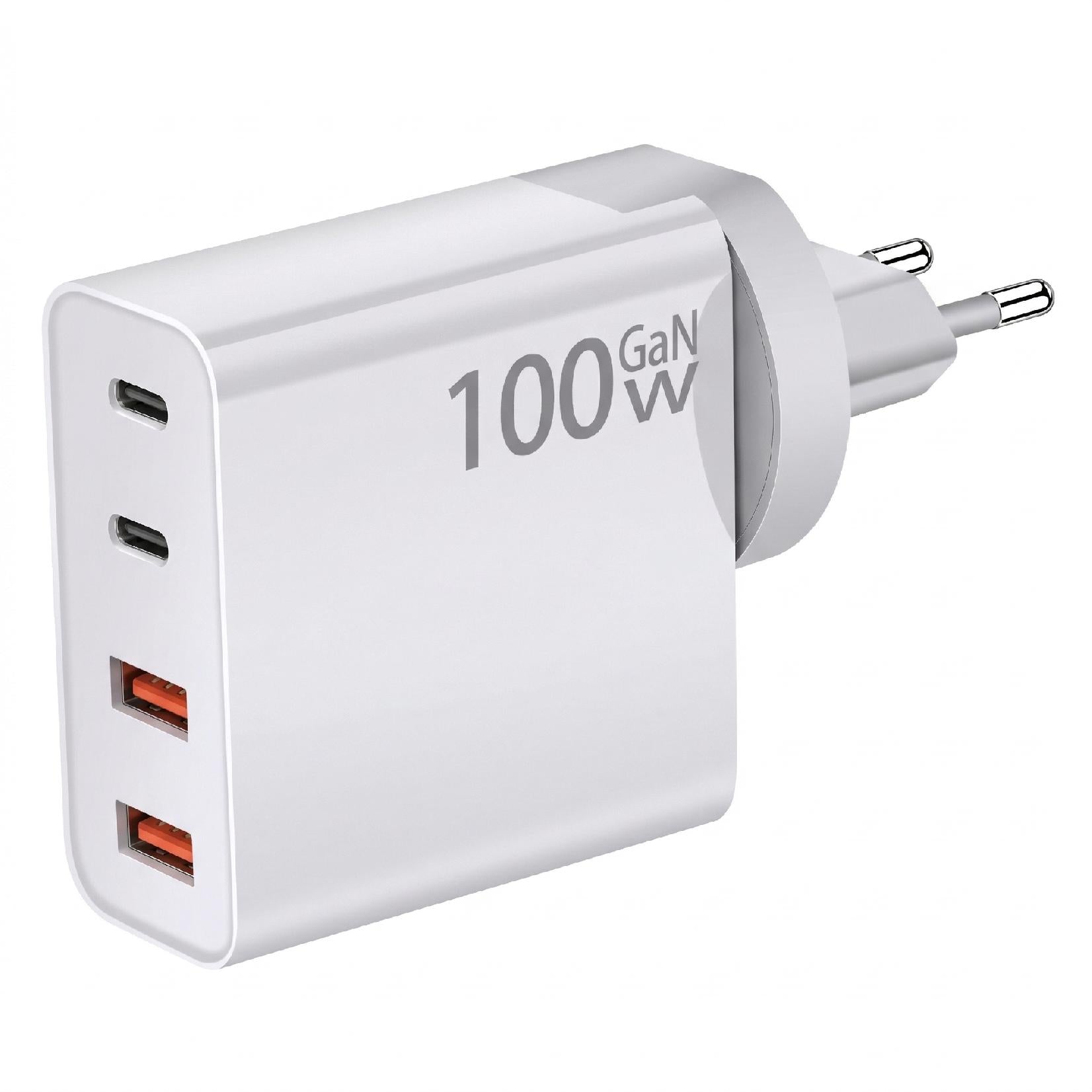 Power 100CA1 | 100W GaN Fast Charger - 4 Ports