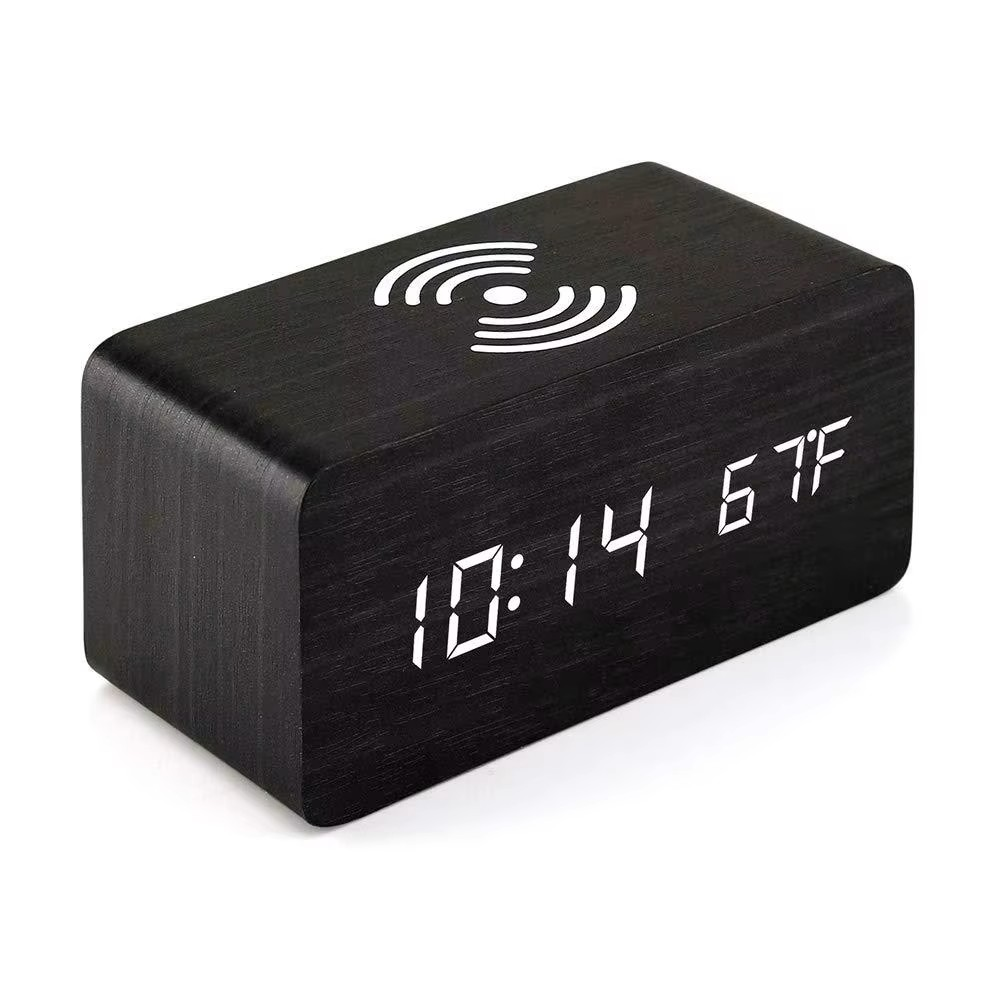Natur AC 10W Wireless Charger with Digital LED Interface