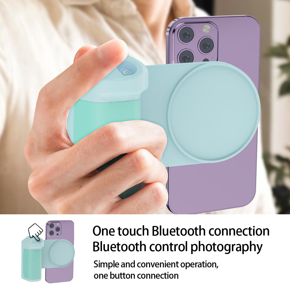 Snap Magnetic Power Bank with Bluetooth Camera Shutter - MagSafe Compatible, 5000 mAh