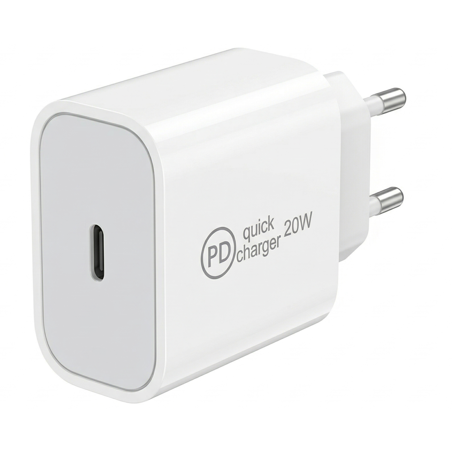 Încărcător de perete Power 20C, 20W USB-C Power Delivery, Universal, Alb