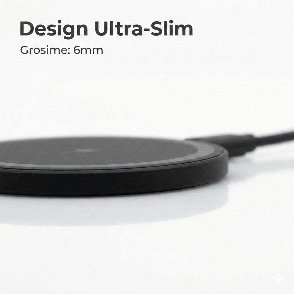 Air M1 Magnetic Wireless Charger – 15W, Hybrid USB-C & A