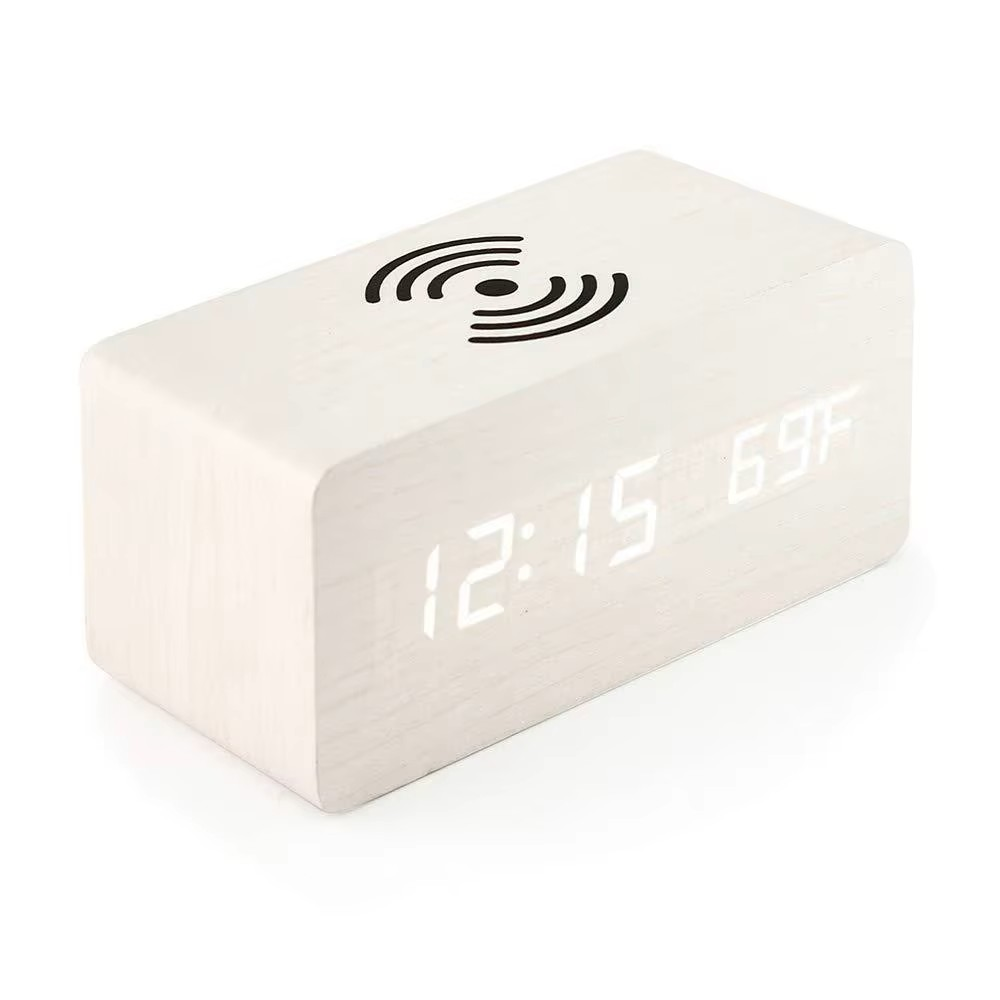 Natur AC 10W Wireless Charger with Digital LED Interface